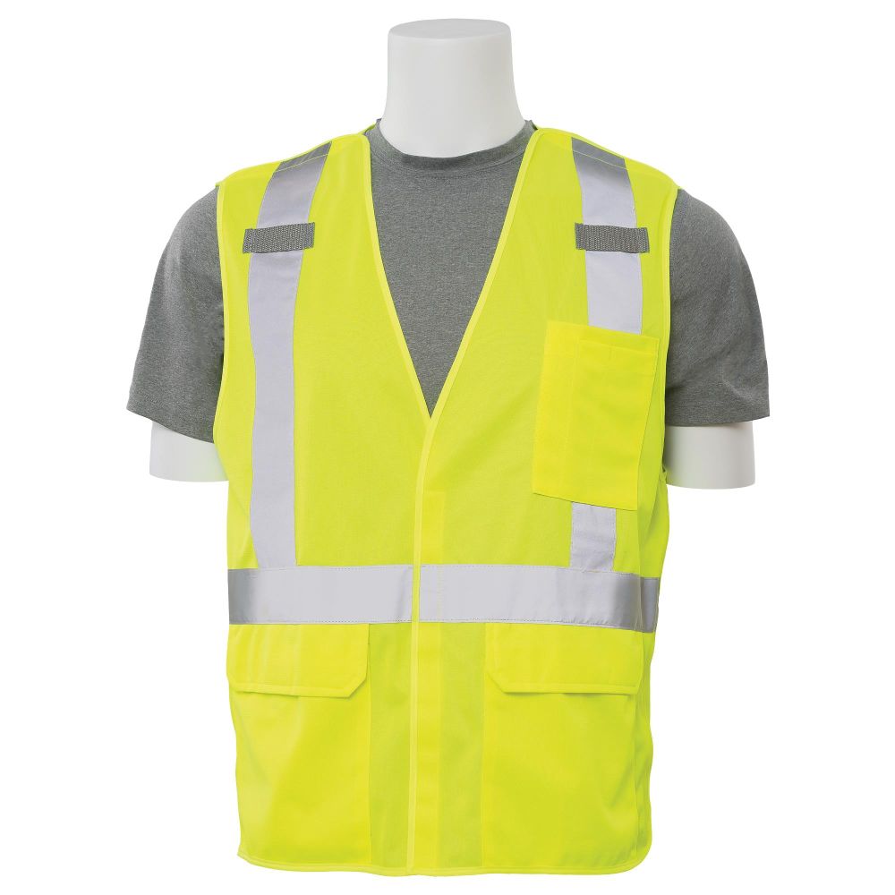 Class 2 Five-Point Break-Away Safety Vest with D-Ring